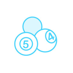 Illustration Vector Graphic of  Billiard icon