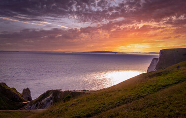 Beautiful coast of Cornwall England - nature photography