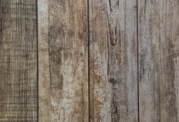 Obraz premium rustic wood surface texture with vertically lined boards in full frame