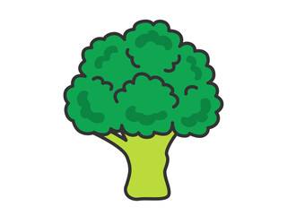 ブロッコリーのイラスト