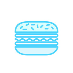 Illustration Vector Graphic of Burger icon