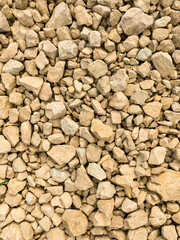 many stones gravel design background