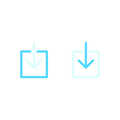 Illustration Vector Graphic of Download icon