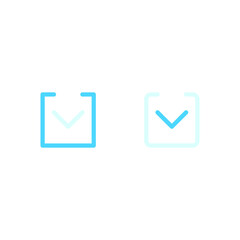 Illustration Vector Graphic of Download icon