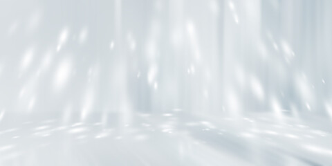 white and gray studio room background, grey floor backdrop with spotlight.