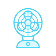 Illustration Vector Graphic of Air Fan icon
