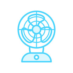 Illustration Vector Graphic of Air Fan icon