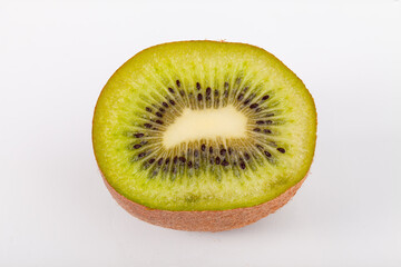 kiwi fruit on a white background
