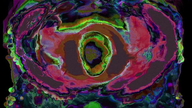 Generative Art 1011: Abstract video background.