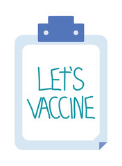 Lets vaccine illustration