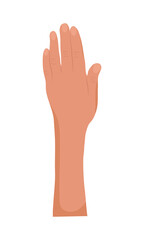 Obraz premium long hand icon
