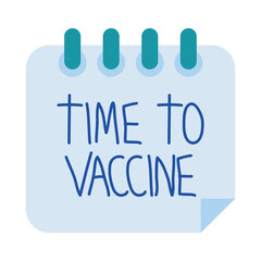 Time to vaccine illustration