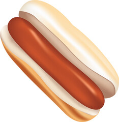 Classic hot dog