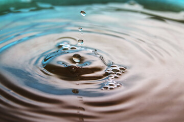 Water is an inorganic, transparent, tasteless, odorless, and nearly colorless chemical substance