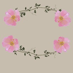 floral frame
