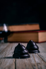 cookie and chocolate fudge cone