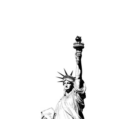 statue of liberty - obrazy, fototapety, plakaty