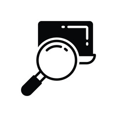 Black solid icon for obviously