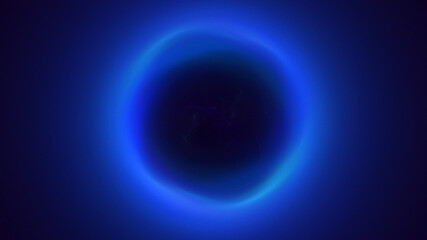 Fototapeta premium 3D rendering abstract round light background