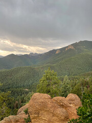 landscape with clouds