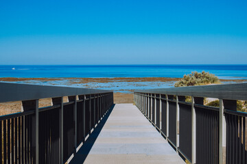 pier on the beach