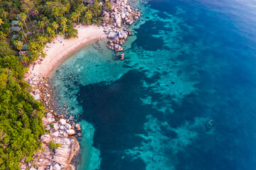 Coastline of Koh Tao, Thailand
