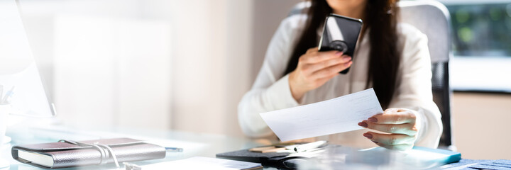 Remote Cheque Deposit Using Mobile Phone