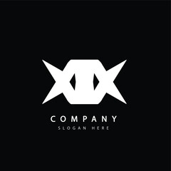 Simple illustration logo for financial company.