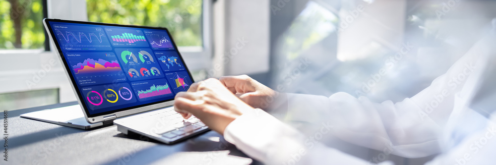 Poster kpi dashboard data analytics