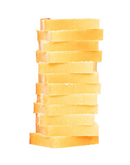 Traditional homemade sliced buttercake