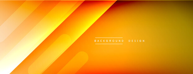 Dynamic lines abstract background. 3D shadow effects and fluid gradients. Modern overlapping forms