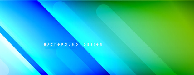 Dynamic lines abstract background. 3D shadow effects and fluid gradients. Modern overlapping forms
