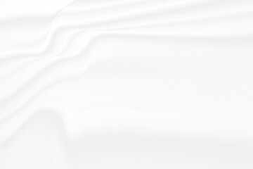 white abstract background and gray tone, cloth soft wave overlapping with shadow modern concept, space for text or message web and book design
