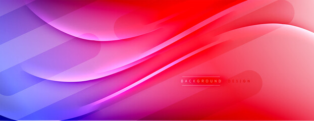 Abstract background. Shadow lines on bright shiny gradient background.