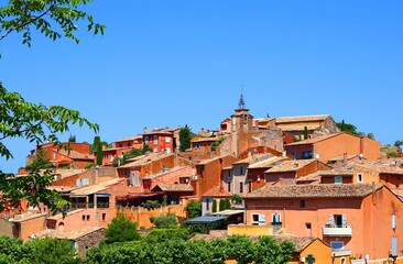 The beautiful village of Roussillon