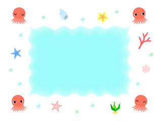 夏のタコフレーム