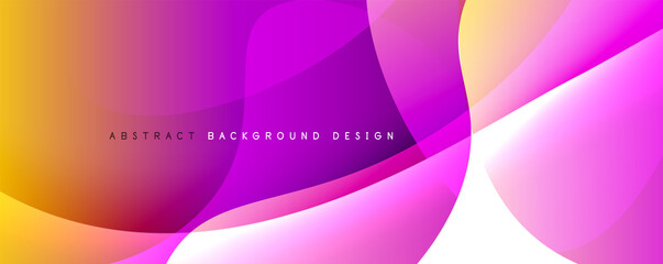 Trendy simple fluid color gradient abstract background with dynamic wave line effect. Vector Illustration For Wallpaper, Banner, Background, Card, Book Illustration, landing page