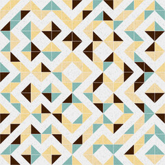 Abstract Geometric Pattern generative computational art illustration