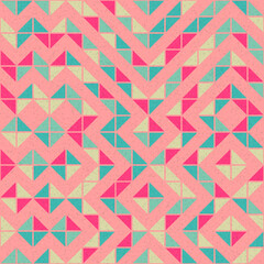 Abstract Geometric Pattern generative computational art illustration