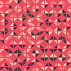 Abstract Geometric Pattern generative computational art illustration