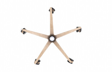 3d office chair illustration isolated on white background. Office chair 3d render