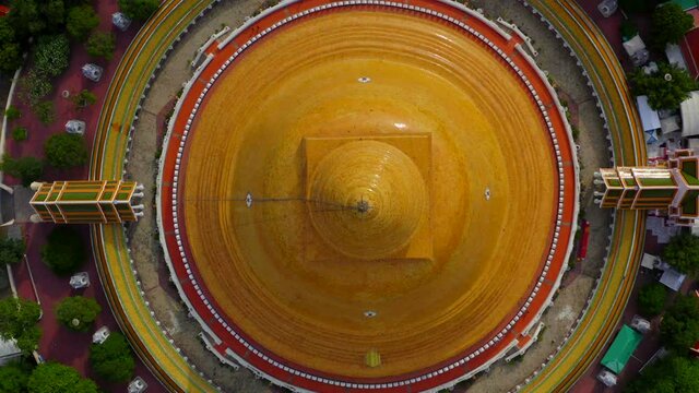 Wat Phra Pathom Chedi Ratchaworamahawihan or Wat Phra Pathommachedi Ratcha Wora Maha Wihan, in Nakhon Pathom, Thailand