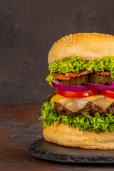 burger zoom