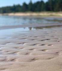 sand texture on the seaside