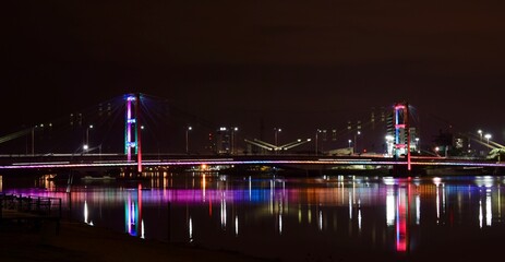 Fototapeta premium bridge at night