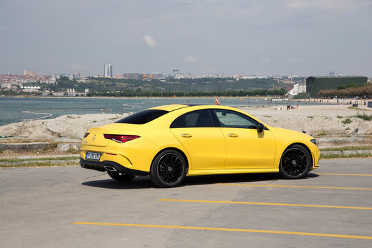 Mercedes CLA-Class is a series of subcompact executive cars manufactured by Mercedes-Benz.