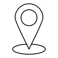  Vector Location Outline Icon Design