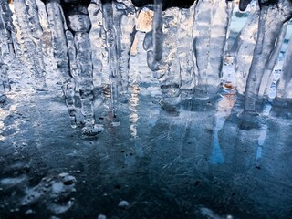 water and ice