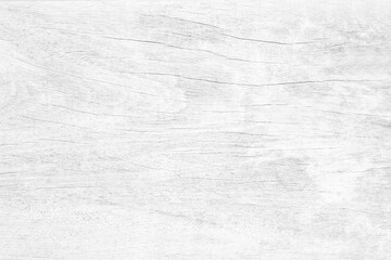 Light wood white color background with natural cracks pattern on surface  for texture and copy space