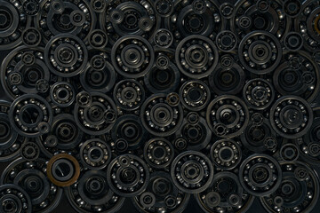 Bearings. Ball bearings. Thrust bearings.